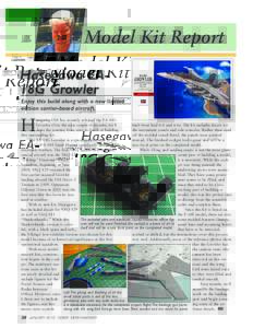 Model Kit Report Keith Pruitt Hasegawa EA18G Growler Enjoy this build along with a new limited edition carrier-based aircraft.