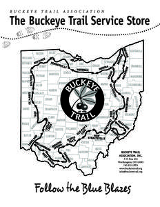 BTA SALES CATALOG — All Sales Benefit the Buckeye Trail! Check the BTA web site for updates to this publication: www.buckeyetrail.org Note: the numbers inside the ( ) are the discounted prices for members ITEM #  DESC