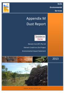 Appendix M                  Dust Report