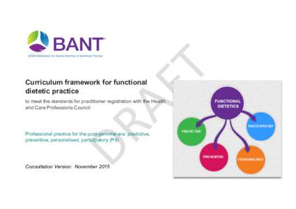 AF T !  Curriculum framework for functional