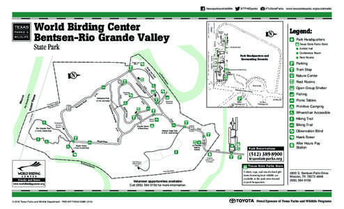 World Birding Center / Rio Grande Valley / Rio Grande Trail / Bentsen-Rio Grande Valley State Park / Geography of Texas / Texas / Rio Grande