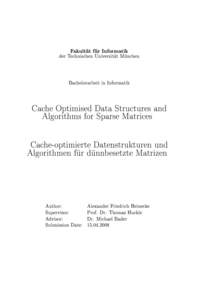 Sparse matrices / Binary operations / Numerical linear algebra / Matrices / Matrix theory / Matrix / Sparse matrix / Cache-oblivious algorithm / Block matrix / Multiplication