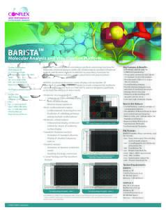 TM  BARISTA Molecular Analysis and Visualization Platform Conflex Corporation