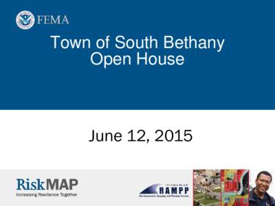 Town of South Bethany Open House June 12, 2015  Introductions