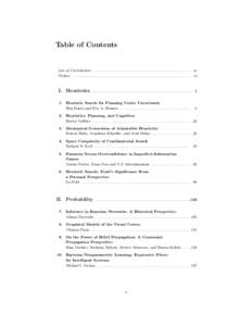 Table of Contents  List of Contributors . . . . . . . . . . . . . . . . . . . . . . . . . . . . . . . . . . . . . . . . . . . . . . . . . . . . . . . . . Preface . . . . . . . . . . . . . . . . . . . . . . . . . . . . . 