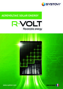 AEROVOLTAIC SOLAR ENERGY  R-Volt Reversible energy