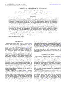 The Astrophysical Journal, 763:23 (6pp), 2013 January 20  Cdoi:637X