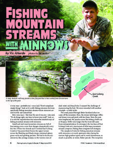 FISHING  MOUNTAIN STREAMS  WITH MINNOWS
