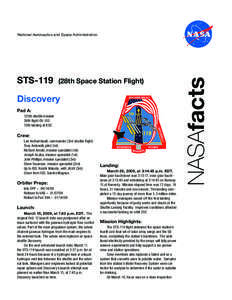 STS[removed]28th Space Station Flight) Discovery Pad A: