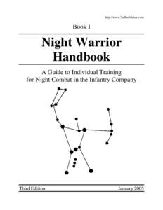 http://www.2ndbn5thmar.com  Book I Night Warrior Handbook
