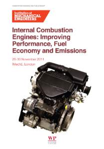 CONTENTS  SI ENGINES AND DOWNSIZING C1328/012  Design and development of a dedicated range extender engine