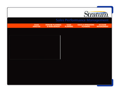 Silvon Stratum - Sales Analysis, Sales Reporting, Sales Scorecard