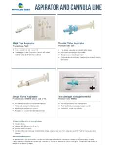 ASPIRATOR AND CANNULA LINE  More from WomanCare Global HOW TO ORDER: Email: 