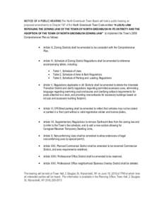 Microsoft Word - LEGAL NOTICE OF A PUBLIC HEARING for chapter 197.doc