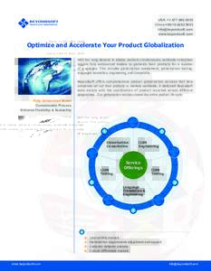 USA: +China:+www.beyondsoft.com  Optimize and Accelerate Your Product Globalization