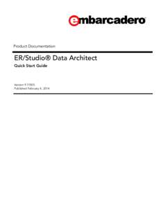 ER/Studio Data Architect Quick Start Guide