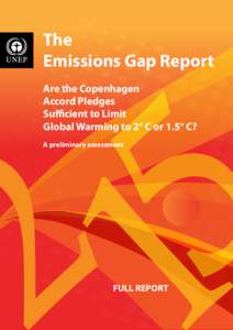 THE EMISSIONS GAP REPORT	  1 The Emissions Gap Report