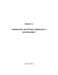 Microsoft Word - MODULE 12 International and National Dimensions.doc