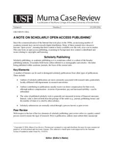 Academic publishing / Open access / Scholarly communication / Electronic publishing / Publishing / Academic journal / Predatory open access publishing / Scientific Research Publishing / Article processing charge / Jeffrey Beall / Scholarly peer review / Academic journal publishing reform