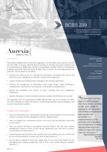 FINANCE & RISK  BCBS 239 Taking advantage of BCBS 239 to transform general guidance into improvement projects