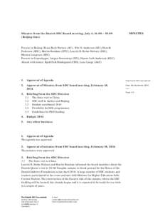 Microsoft Word - Minutes from the 17th meeting of the Danish SDC Board.docx