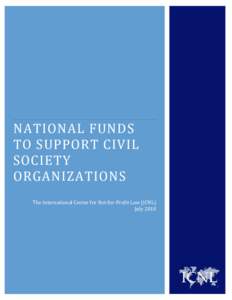 National Funds to Support Civil Society Organizations