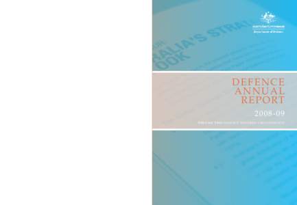 Defence AnnuAl RepoRtVOLUME TWO Defence MAteRIel oRGAnISAtIon