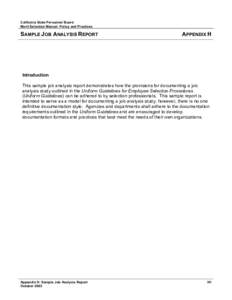 Microsoft Word - Appendix H-SampleJobAnalysisReport-Sept2003.doc