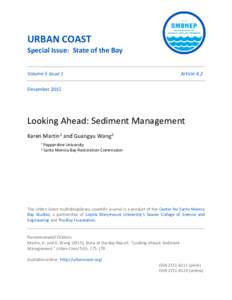 URBAN COAST Special Issue: State of the Bay Volume 5 Issue 1 Article 4.2