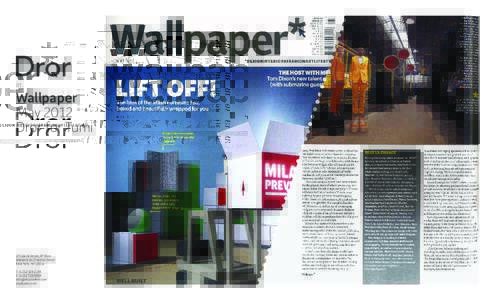 in  Wallpaper May 2012 Dror for Tumi