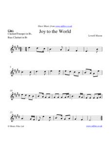 Sheet Music from www.mfiles.co.uk  Clar: Clarinet/Trumpet in Bb, Bass Clarinet in Bb