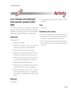 Lesson and Activities  Activity ™  4