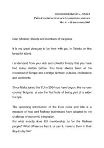 Malta / Republics / Consumer protection / European Union / Maltese people / Valletta / European Consumer Centres Network / Culture of Malta / Europe / Political geography / Political philosophy