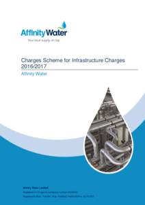 Charges Scheme for Infrastructure ChargesAffinity Water Affinity Water Limited Registered in England (company number)