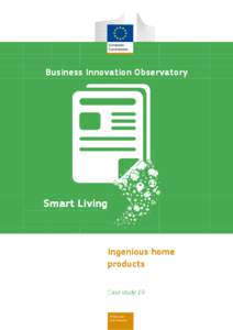 Business Innovation Observatory  Smart Living Ingenious home products