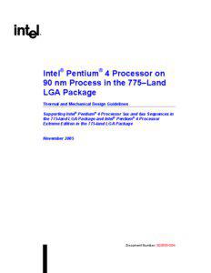 Pentium 4 / Pentium D / Intel / Platform Environment Control Interface / BTX / Thermal management of electronic devices and systems / X86-64 / Heat sink / Computer cooling / Computer hardware / Passive fire protection / P5