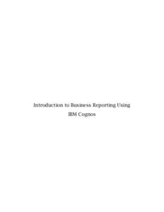 Microsoft Word - Introduction to Bus Reporting User Manual 10.docx version 1.0