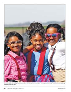 PHOTO / COURTESY OF KIPP BLYTHEVILLE COLLEGE PREPARATORY SCHOOL.  At KIPP Blytheville College Prep, students from the Class of 2020 dress up for “Stereotypical Geek Day,” which celebrates enjoying learning for its ow