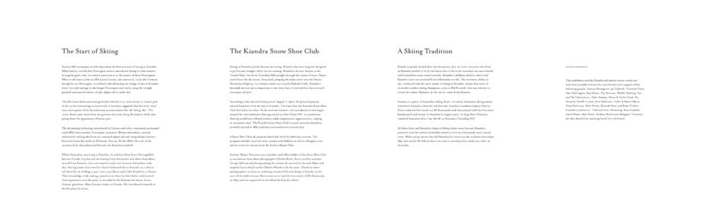 The Start of Skiing  The Kiandra Snow Shoe Club A Skiing Tradition