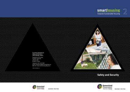 14  smarthousing Towards Sustainable Housing  For further information on