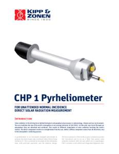 CHP 1 Pyrheliometer Brochure