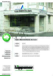 Alpha Rheintal Bank, Berneck