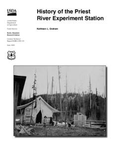 History of the Priest River Experiment Station