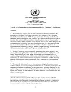 Microsoft Word - UNAMI OCS Response to CRC 23May Report - FINAL - ENG.doc