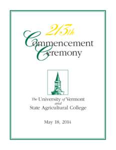 213th  Commencement eremony C The