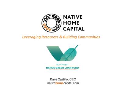 Native American Housing Assistance and Self-Determination Act / Mortgage loan