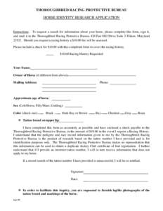 Microsoft Word - Horse Identity Research Application form for editing  _04 15 09_.doc