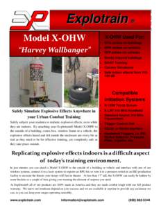 Explotrain Model X-OHW “Harvey Wallbanger” ®