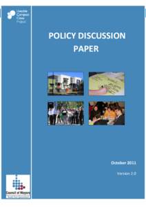 Liveable Compact Cities Project | Council of Mayors (SEQ)  POLICY DISCUSSION PAPER  October 2011