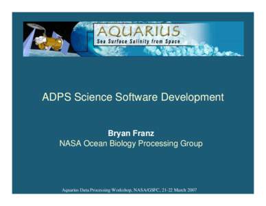 Aquarius_Science_Software.ppt